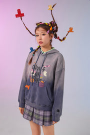 Halloween Character Color Hoodie