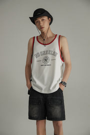 Line Colored Noe Sleeveless T-Shirt