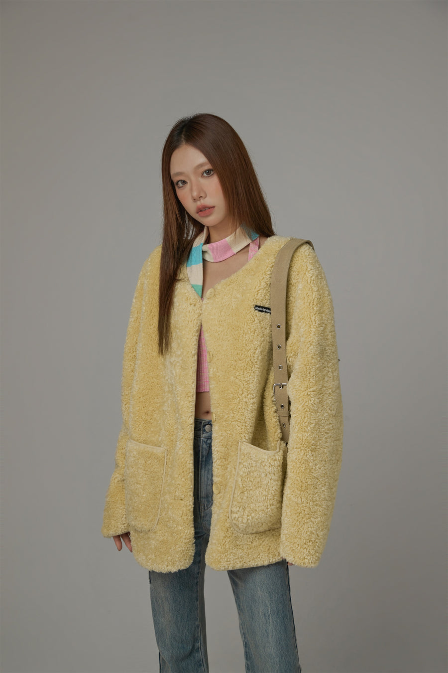 CHUU Fleece Single Jacket