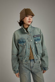 Big Pocket Denim Jacket