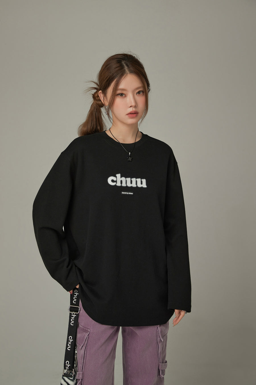 CHUU Basic Boxy Color T-Shirt