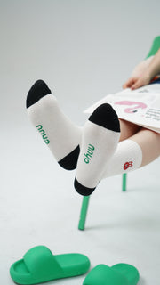 Rabbit Logo High Socks