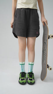 Frilyl Vintage Lined Ribbed High Socks