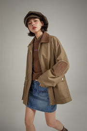 Corduroy Collar Jacket