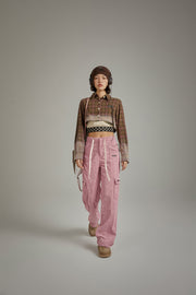 Pocket Wide String Pants