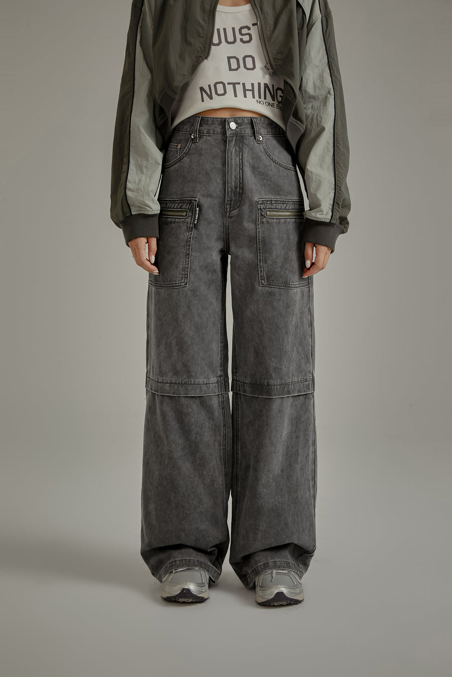 CHUU Basic Pocket Wide Pants