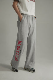 Side Leg Logo Jogger Pants