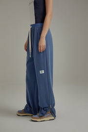 Sporty Jogger Wide Pants