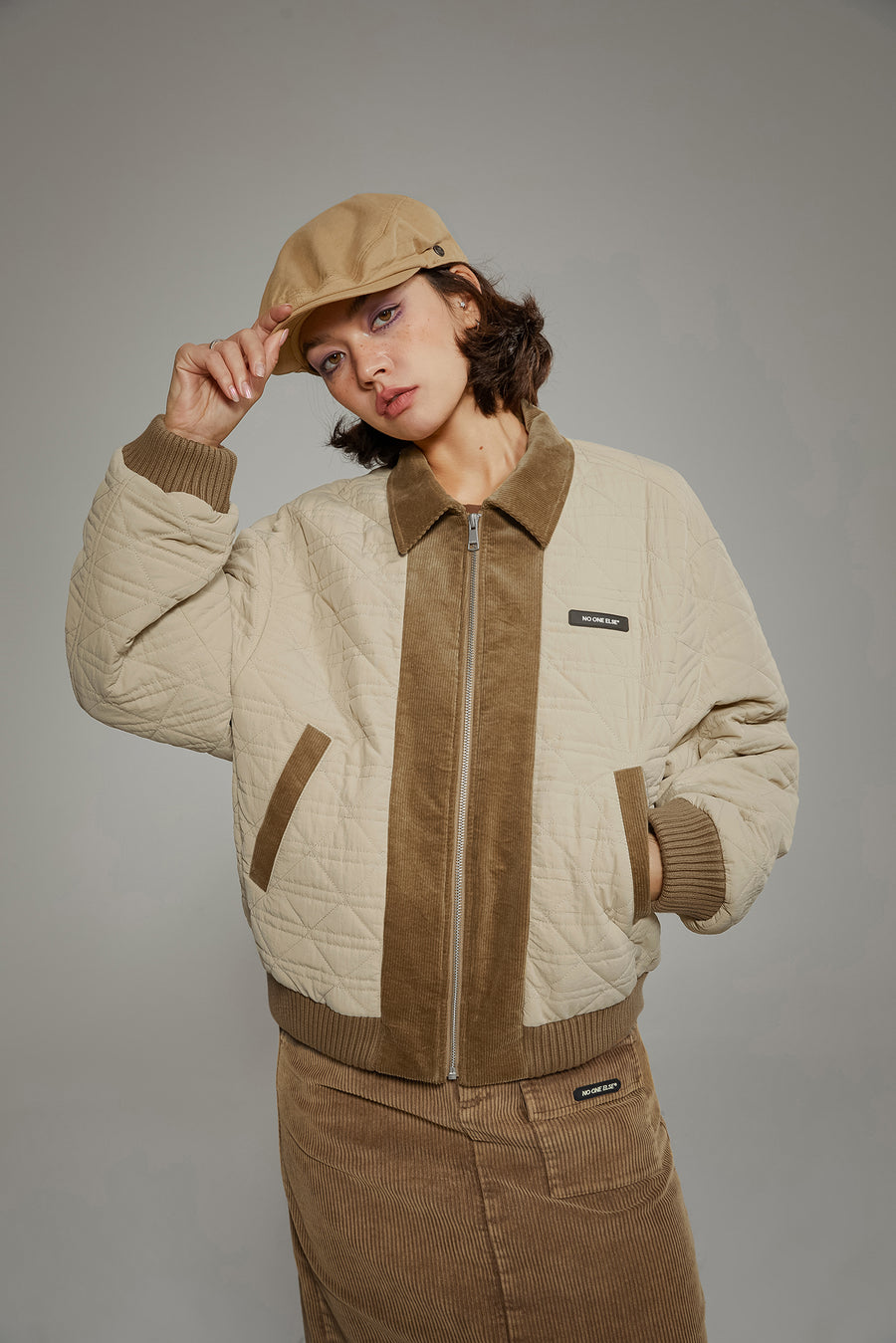 CHUU Corduroy Color Classic Jacket