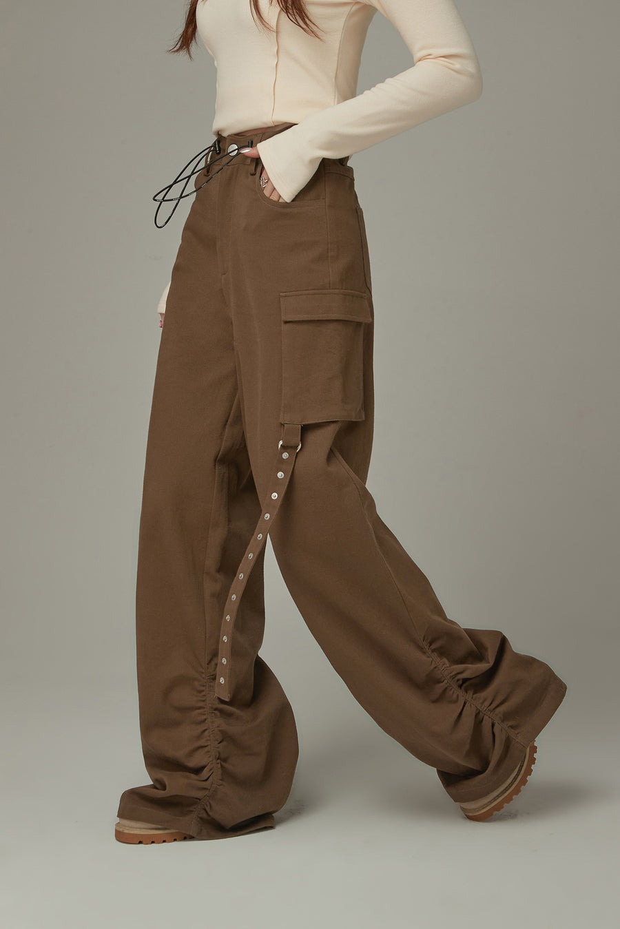 CHUU Pocket Straight Pants