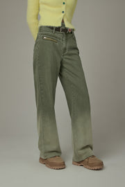 Gradient Color Jeans