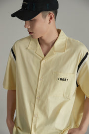 Noe Pocket Cotton Loose-Fitting Shirt