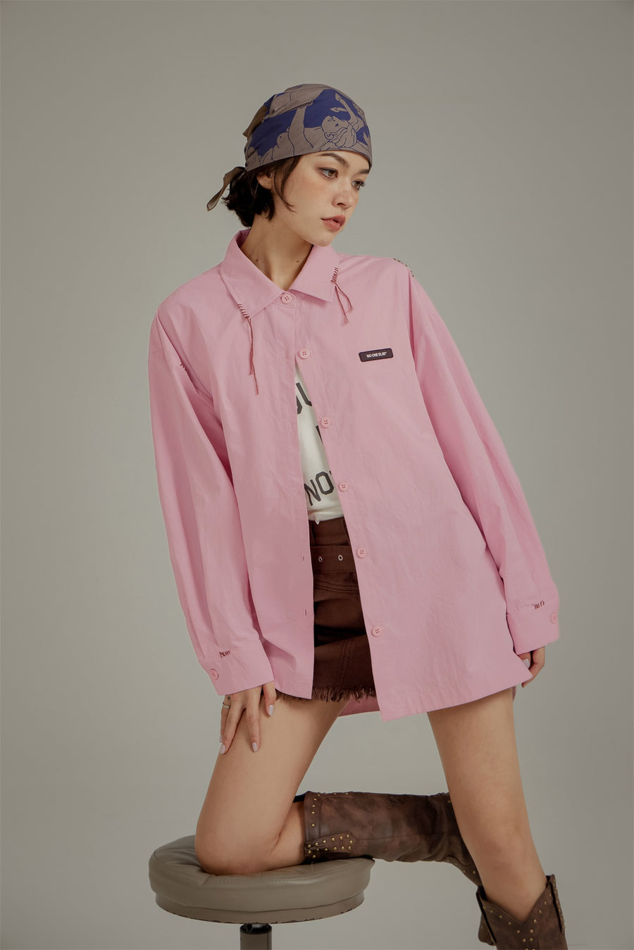 CHUU Basic Boxy Shirt