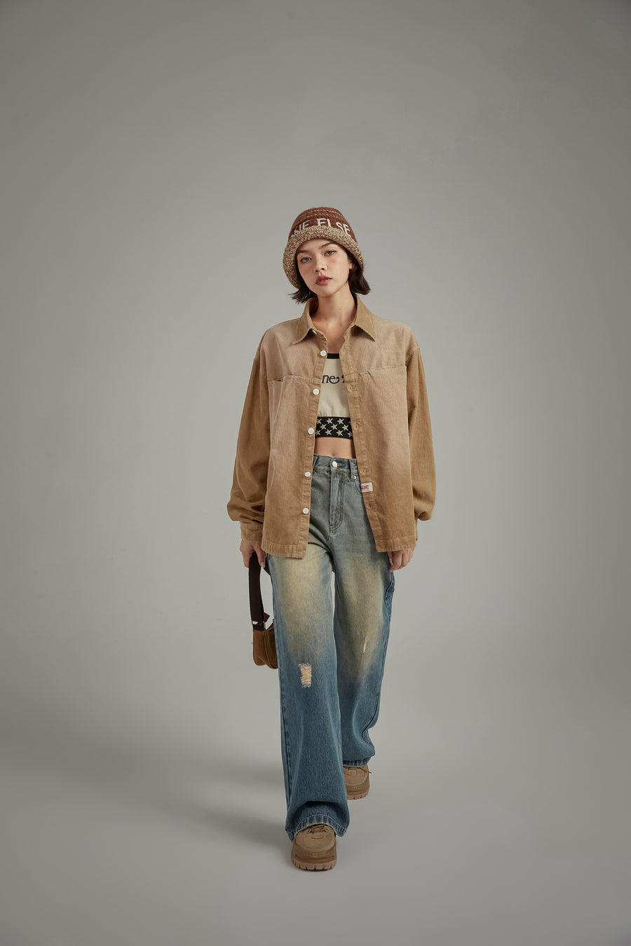 CHUU Vintage Pocket Loose Fit Shirt