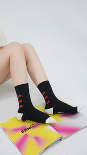 Made By Chuu Cherries High Socks