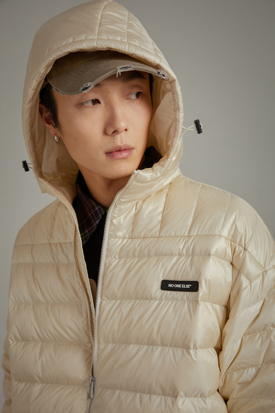 CHUU Hooded Light Padding Jacket