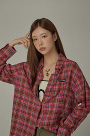 Checked Loose Fit Shirt