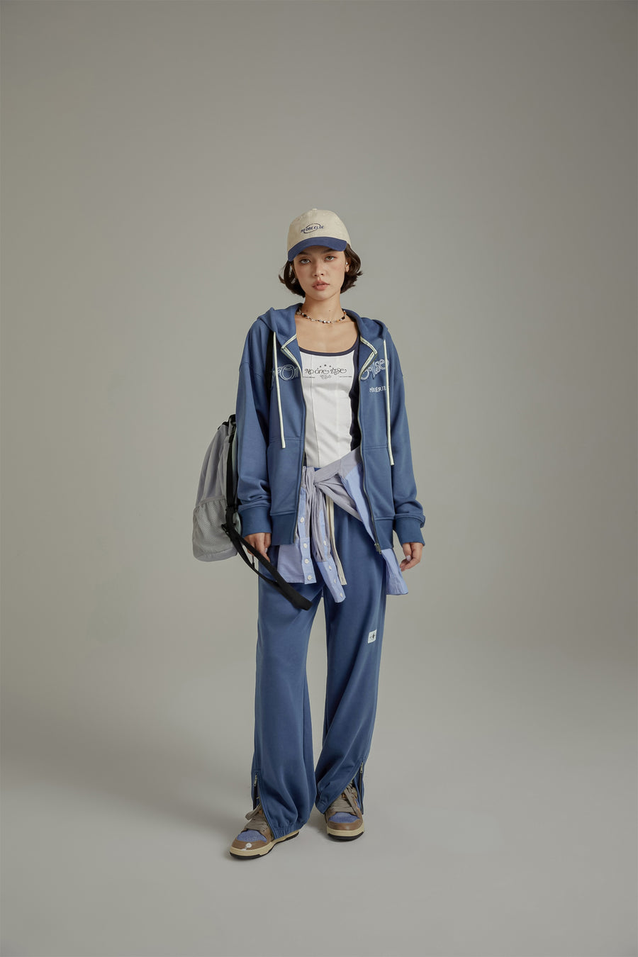 CHUU Sporty Jogger Wide Pants