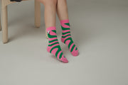 Zebra Color Matching Socks