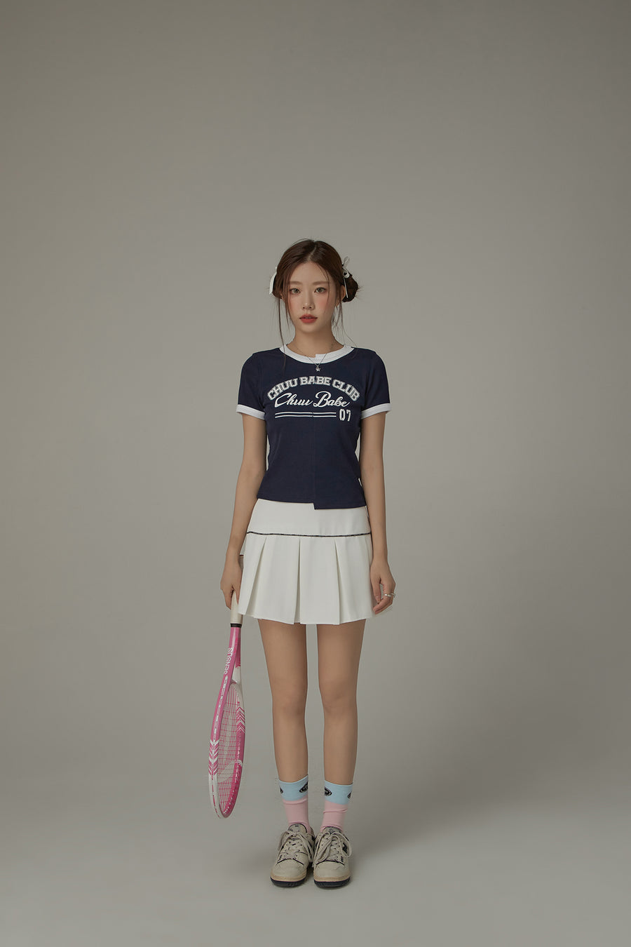 CHUU Babe Club Sporty Varsity T-Shirt