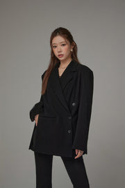 Daily Asymmetrical Blazer Jacket