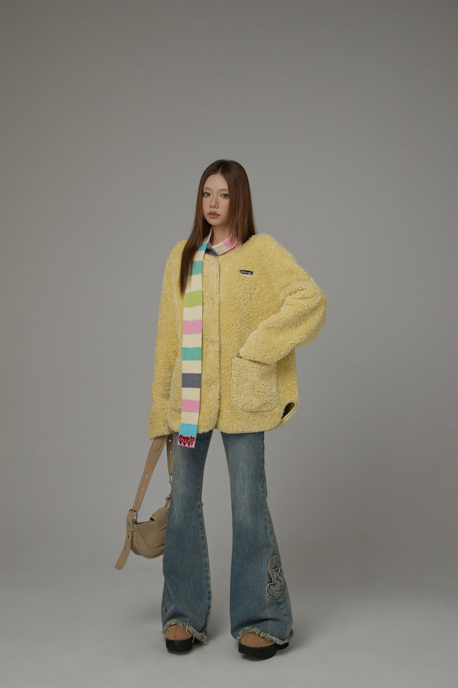 CHUU Fleece Single Jacket