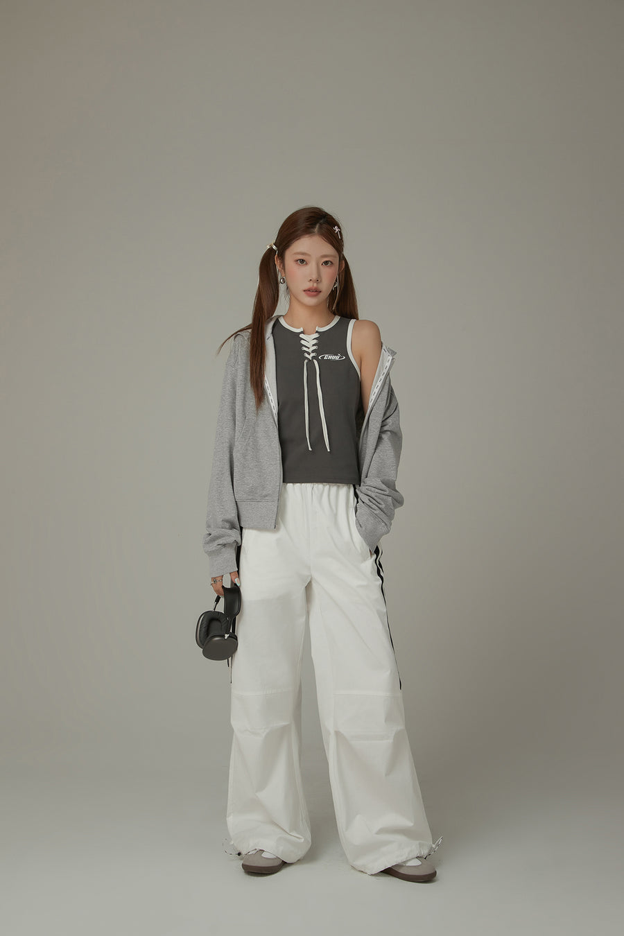 CHUU Basic Pocket Hooded Zip-Up