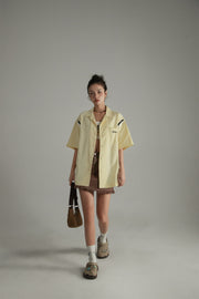 Noe Pocket Cotton Loose-Fitting Shirt