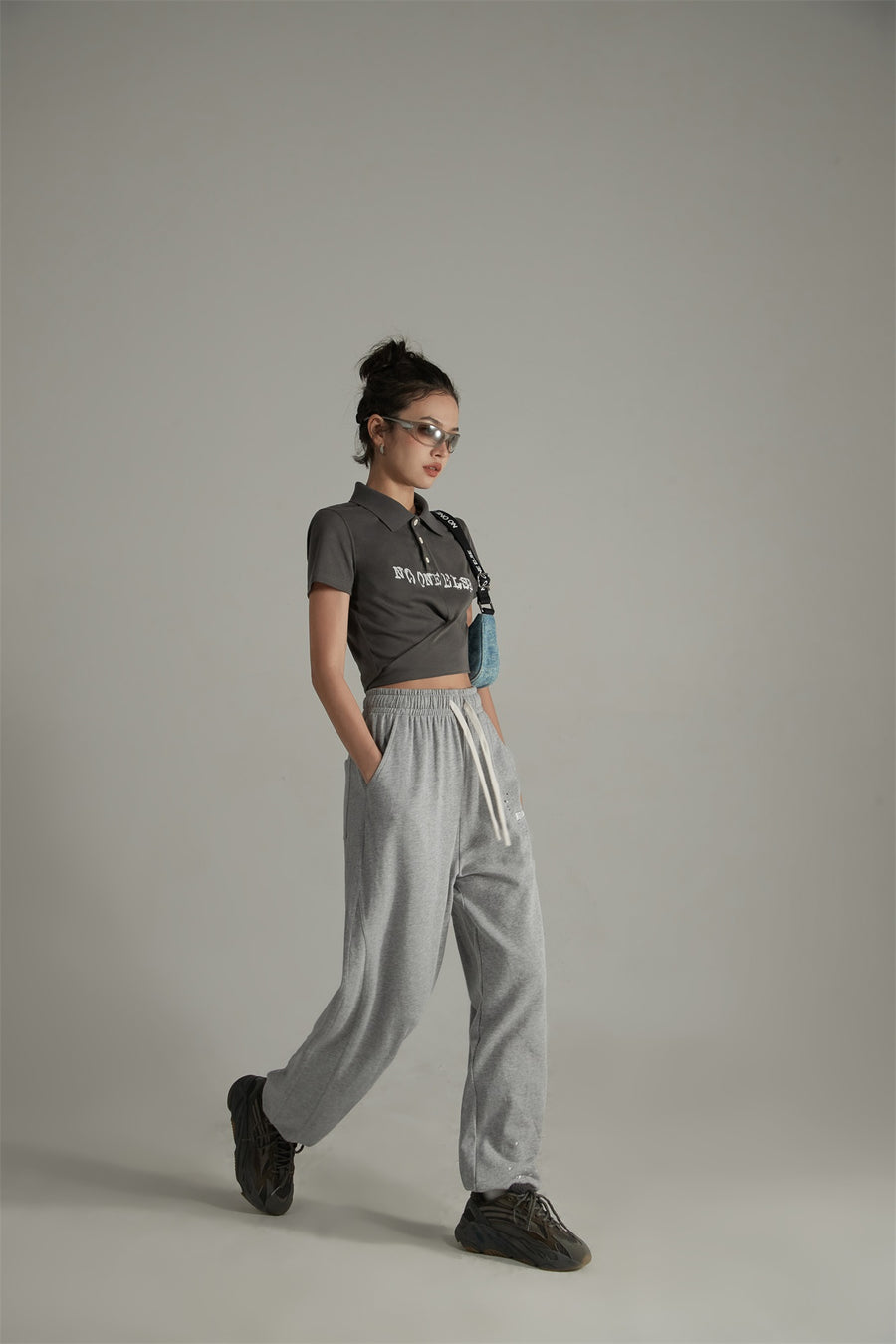 CHUU String Banding Jogger Pants