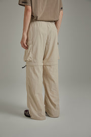 High Waist Drawstring Casual Pants