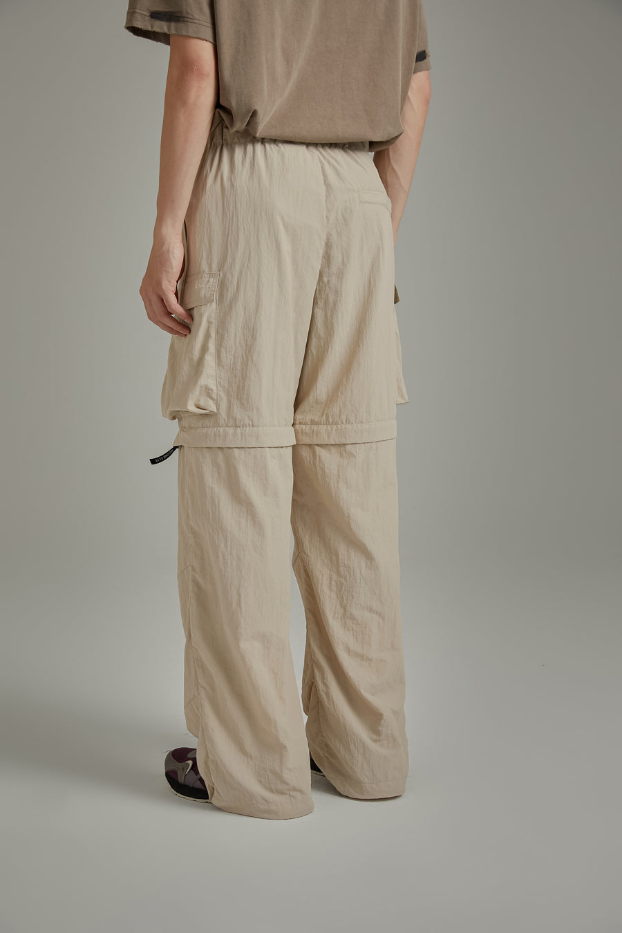 CHUU High Waist Drawstring Casual Pants