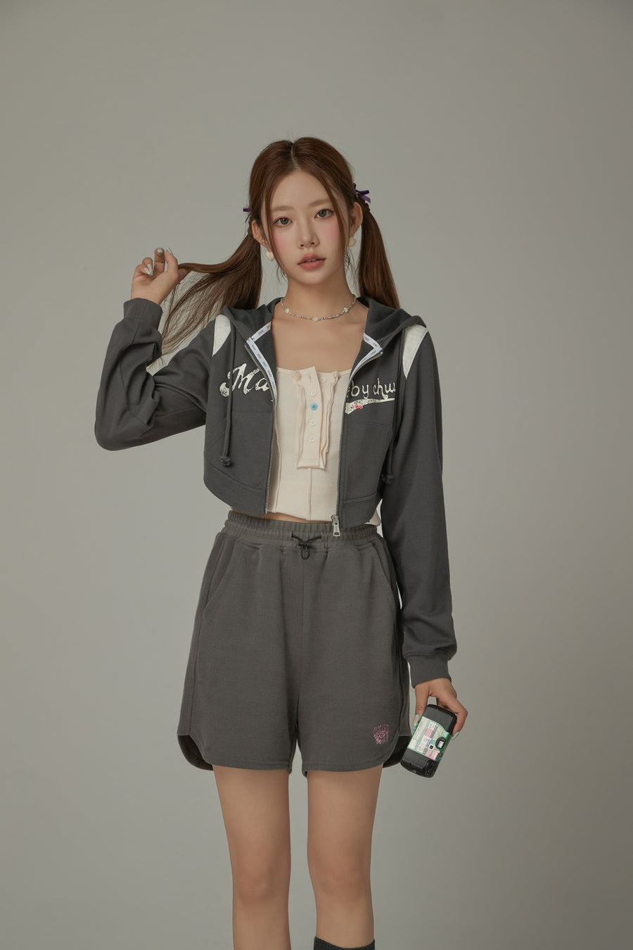 CHUU Elastic Waist Drawstring Sporty Shorts