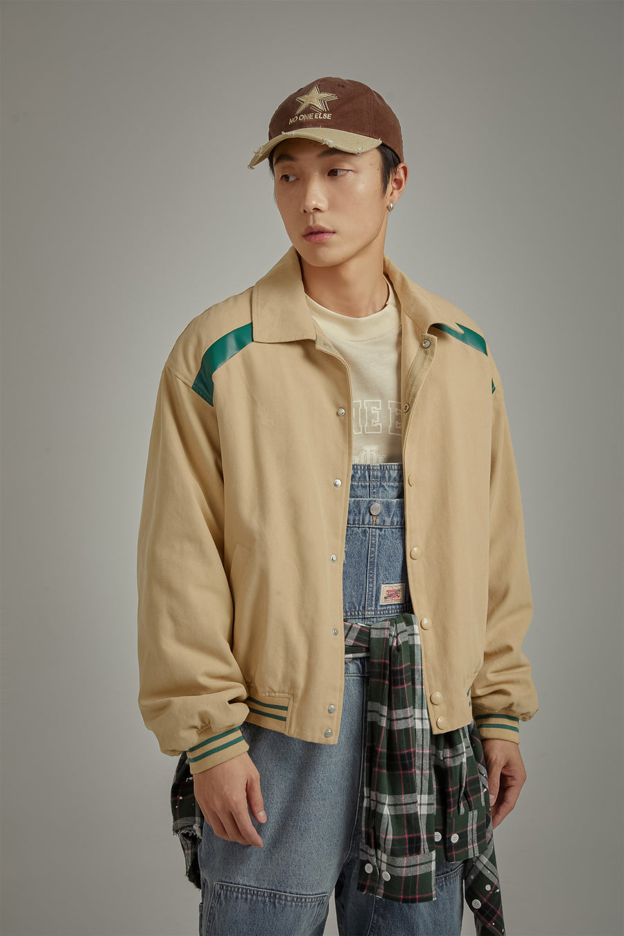 CHUU Varsity Loose Fit Jacket