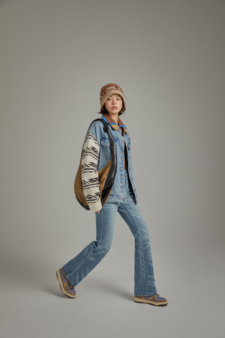 CHUU Semi Bootcut Denim Pants