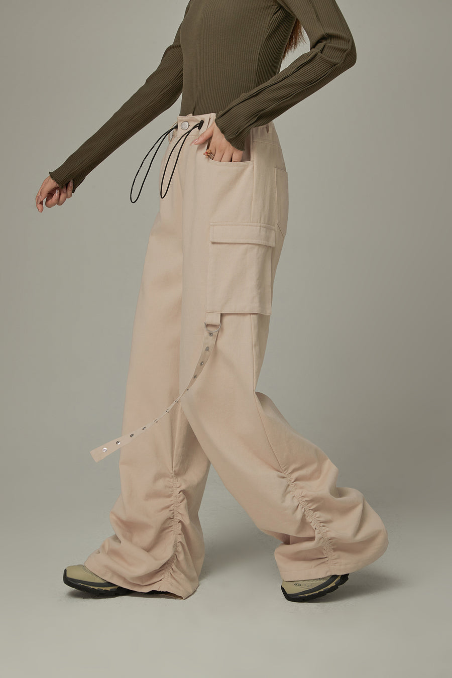 CHUU Pocket Straight Pants