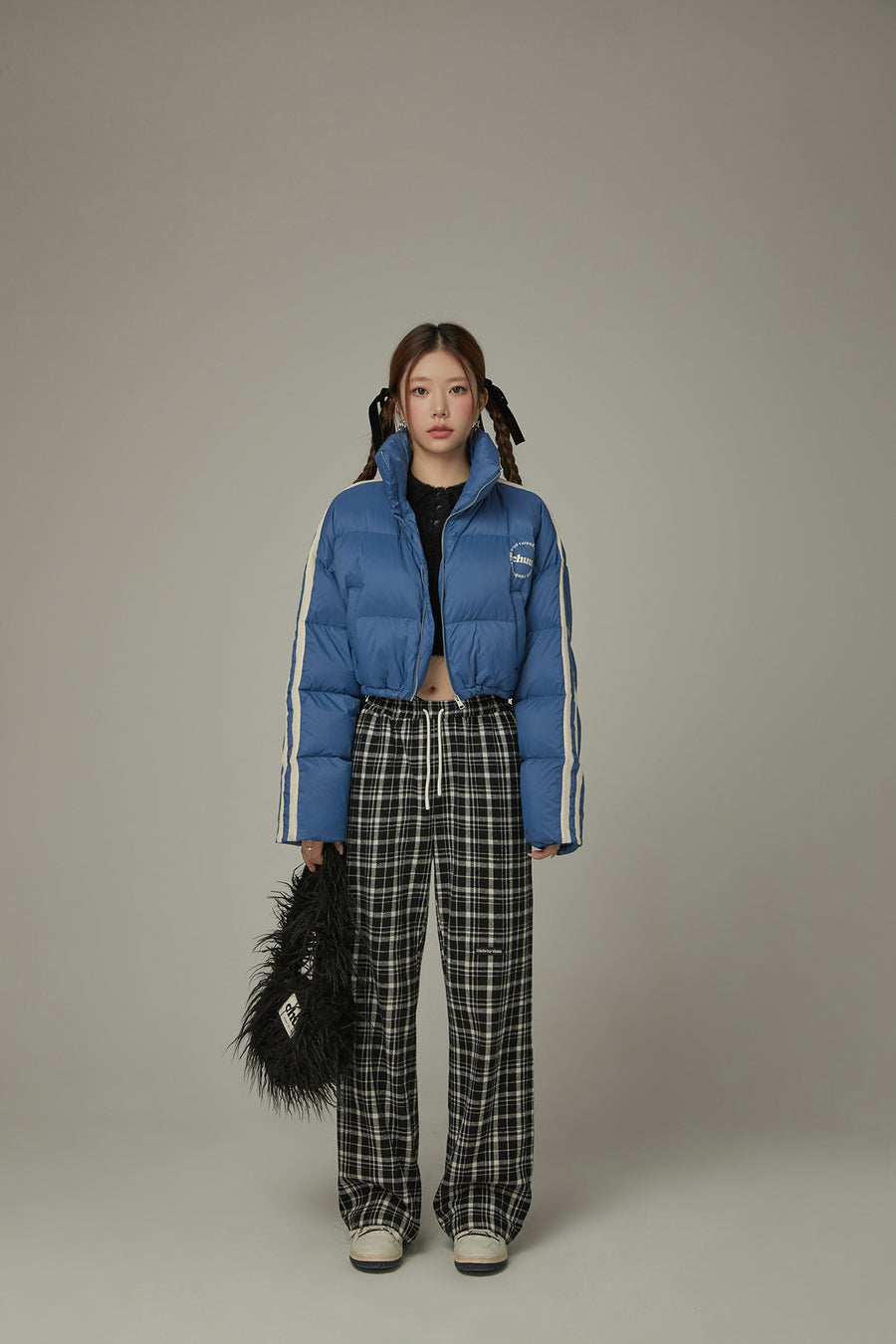 CHUU Sporty Crop Padded Jacket