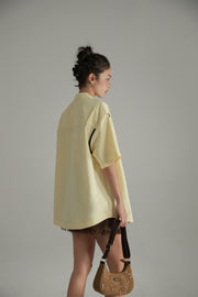 Noe Pocket Cotton Loose-Fitting Shirt