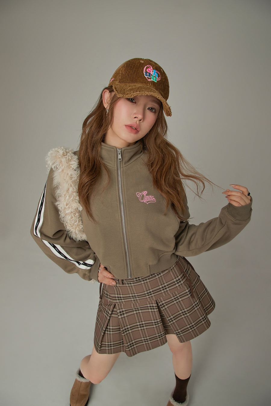 CHUU Corduroy Ball Cap