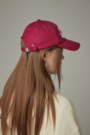 Rainbow Lettering Ball Cap