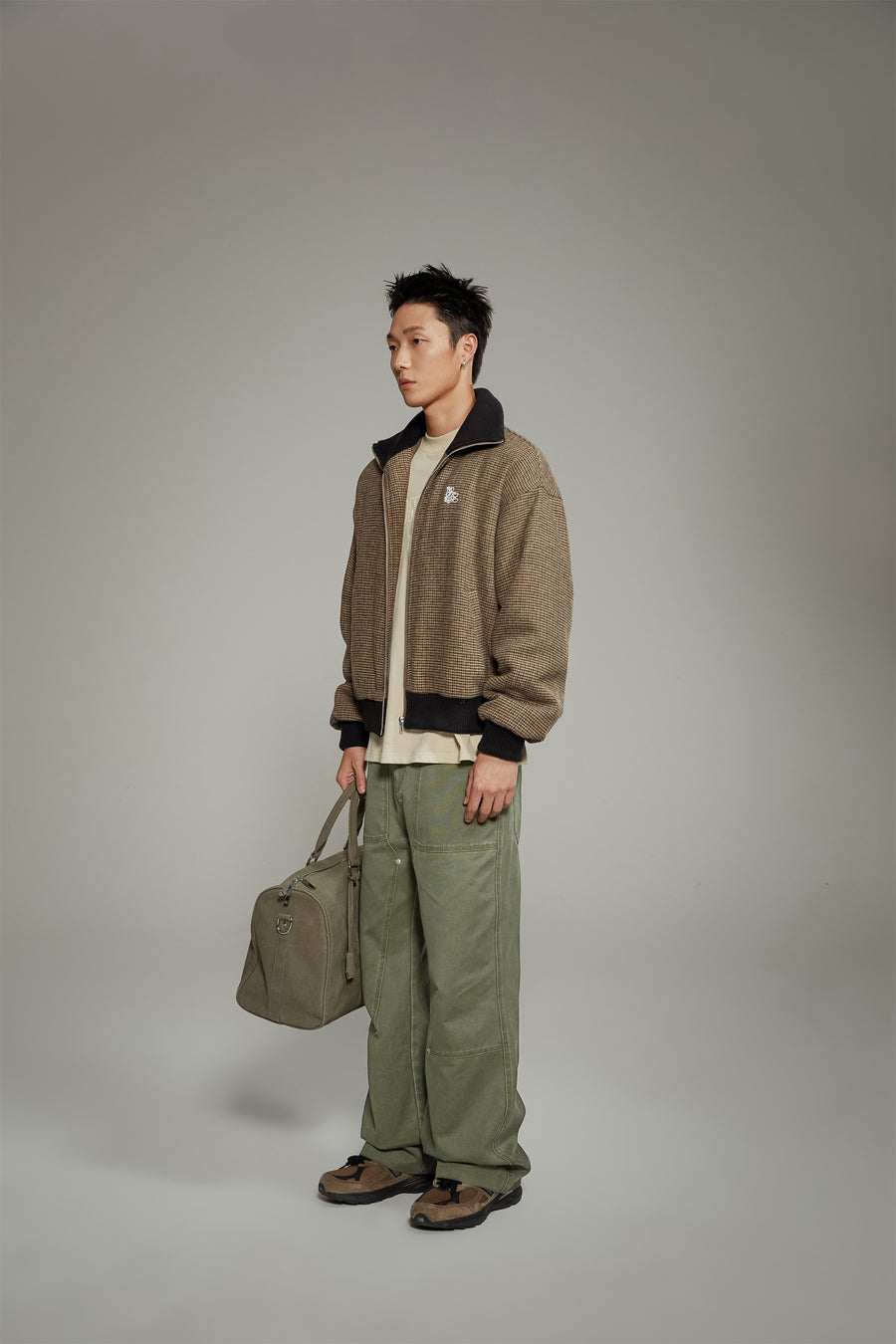 CHUU Color Pocket Wide Pants