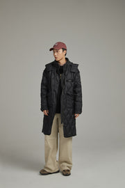 Hooded Quilted Padded Coat