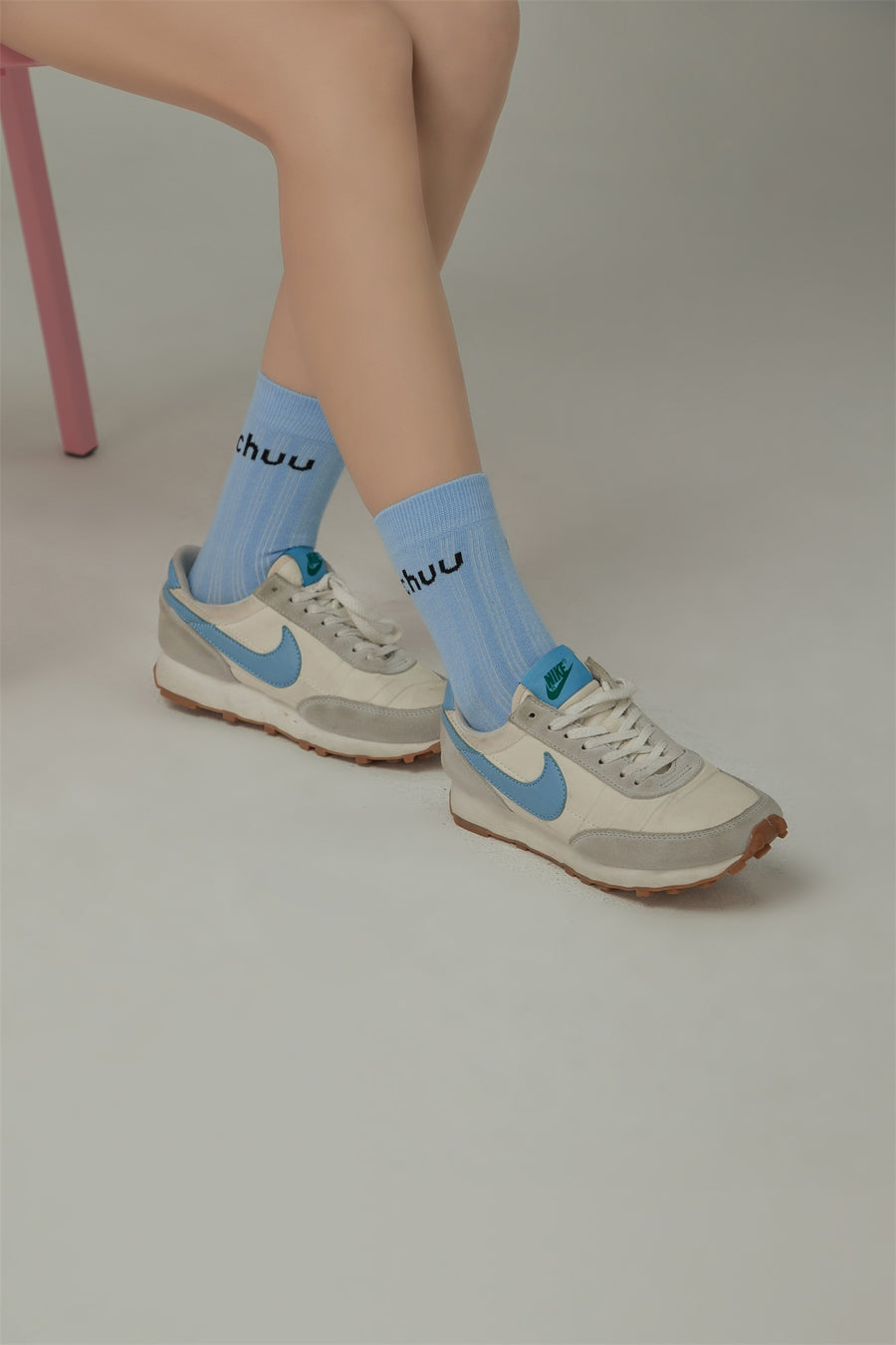 CHUU Logo Classic High Socks