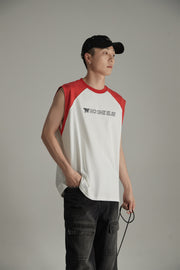 Noe Raglan Sleeveless T-Shirt