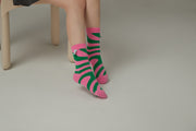 Zebra Color Matching Socks