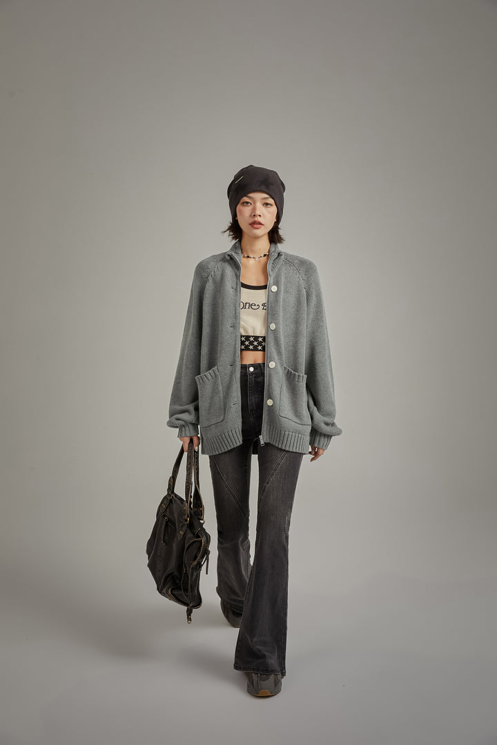 Two Way Loose Fit Cardigan