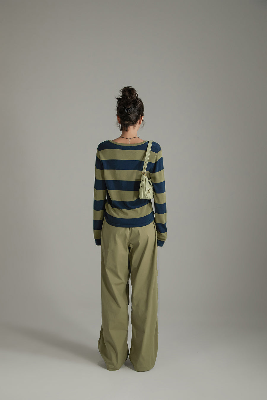 CHUU Color Stripe Knit Sweater