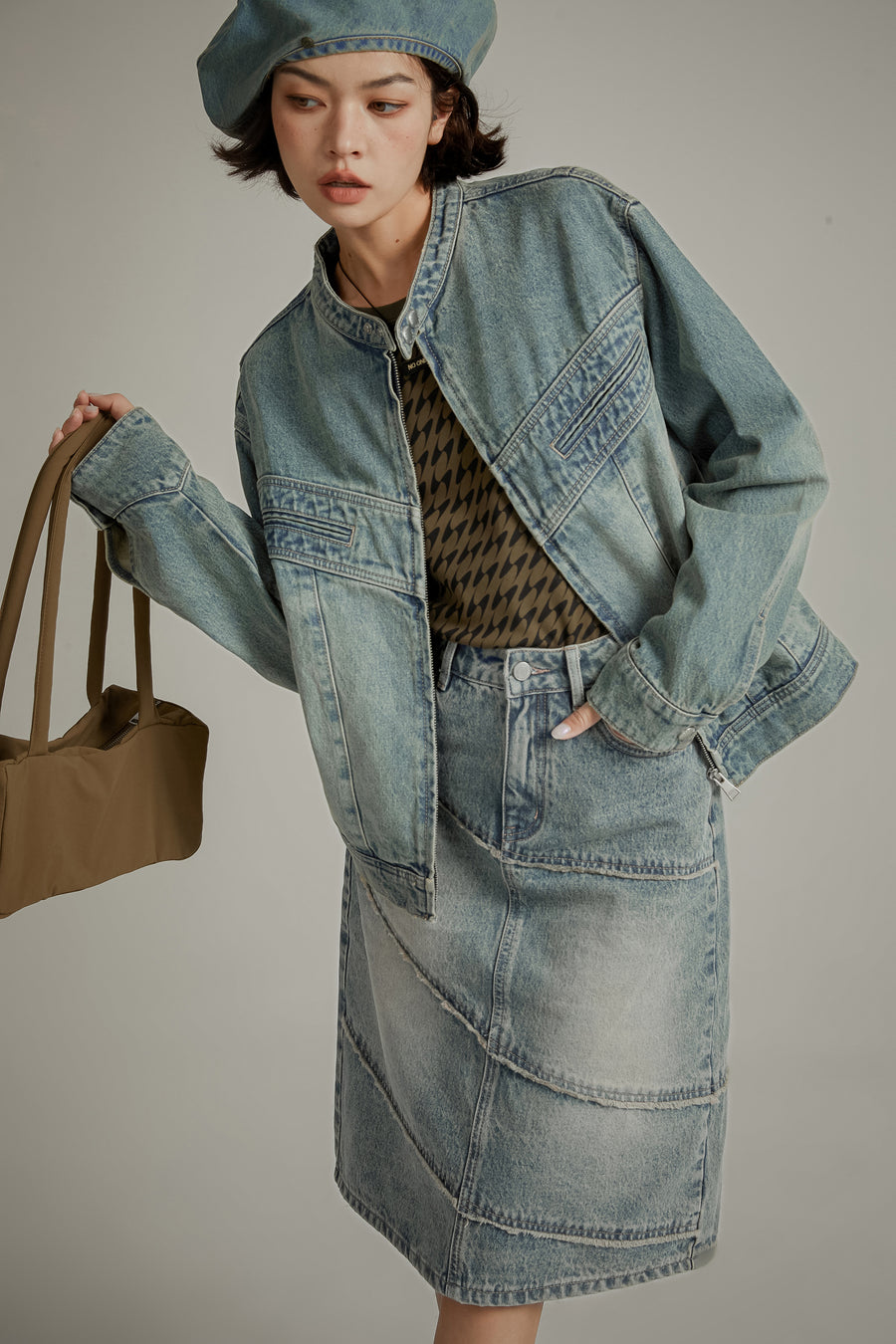 CHUU Denim Overfit Jacket