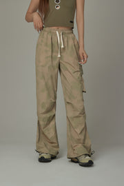 Color Cargo String Pants