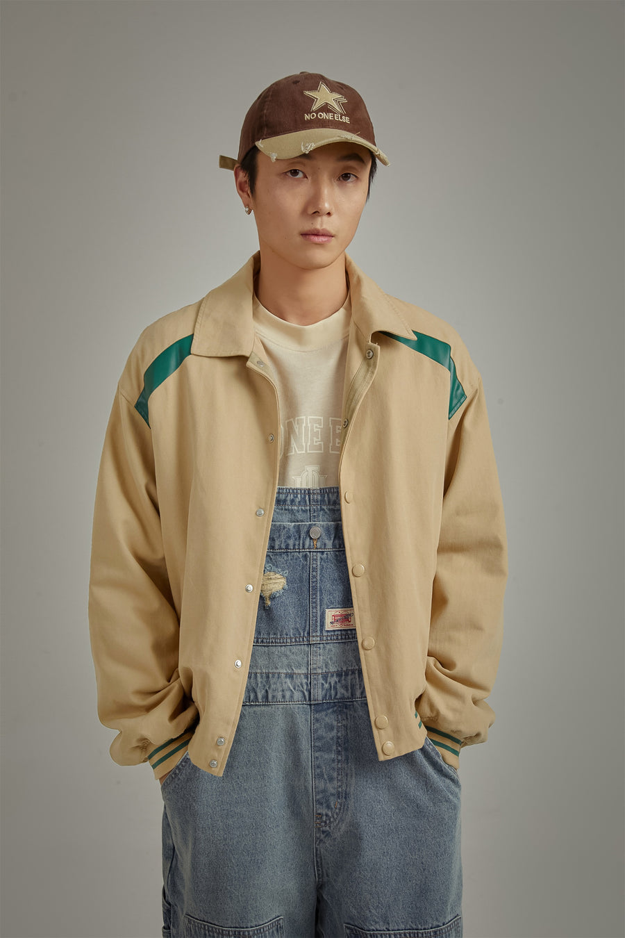 CHUU Varsity Loose Fit Jacket