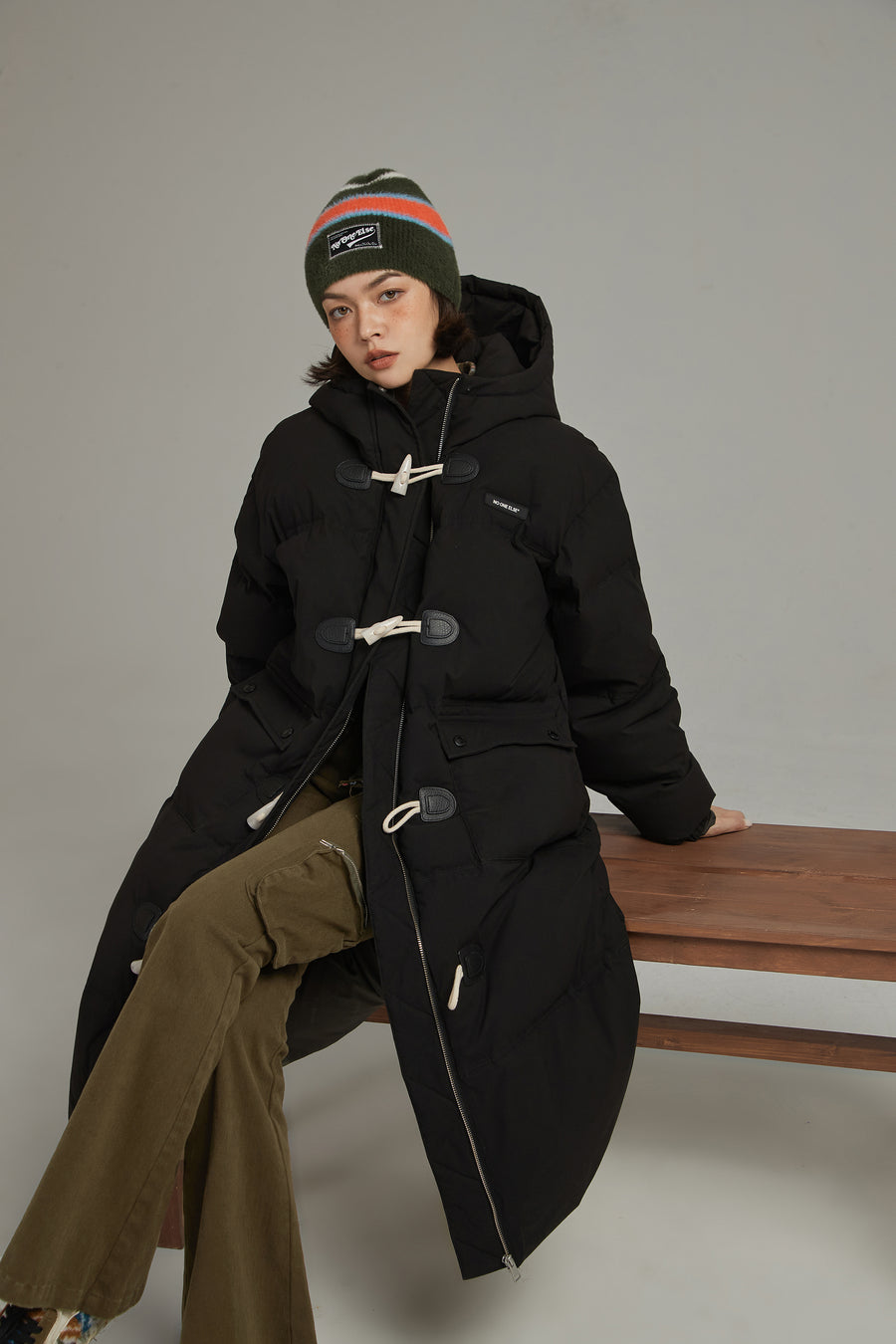 CHUU Hooded Duffel Padded Coat